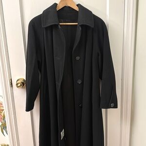 Regency Cashmere Full Length Coat - Size 2